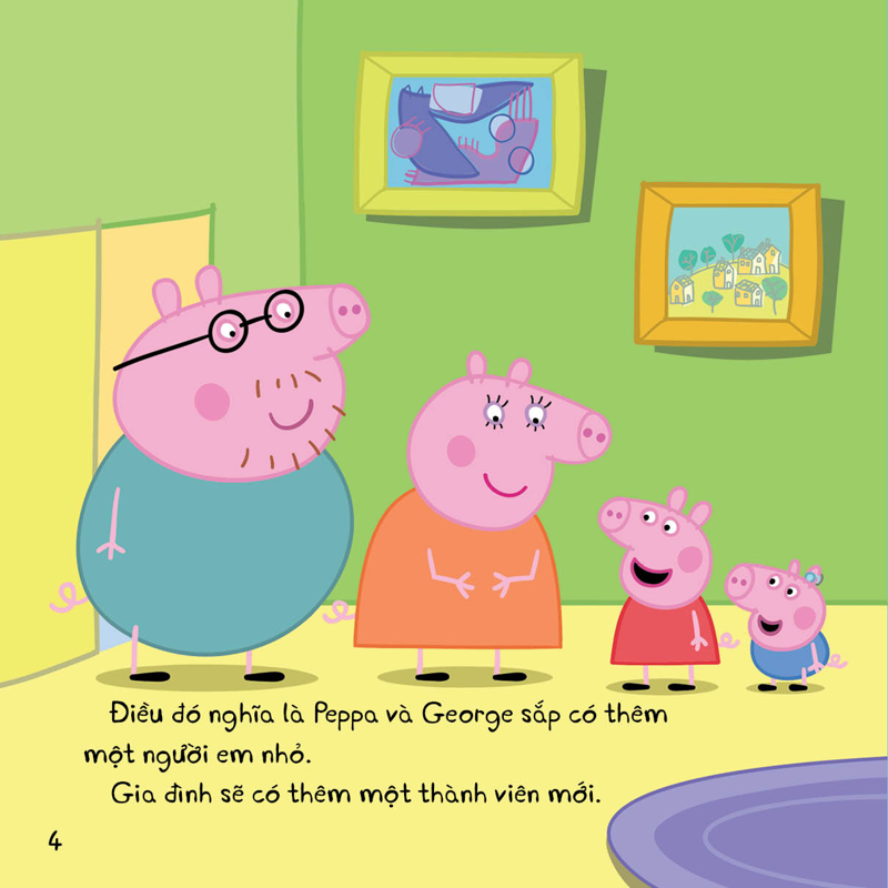 Peppa Pig - Thành Viên Mới Của Gia Đình Peppa