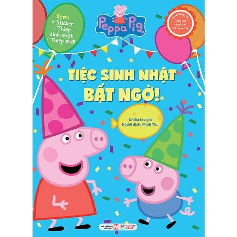 Sách Tương Tác Peppa Pig - Tiệc Sinh Nhật Bất Ngờ