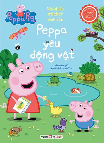 Sách Tương Tác - Cùng Học Cùng Chơi Với Peppa Pig - Peppa Yêu Động Vật