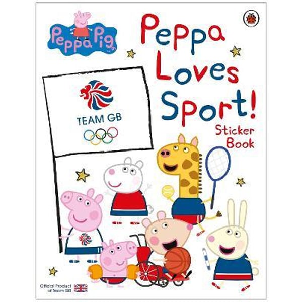Peppa Pig: Peppa Loves Sport! Sticker Book