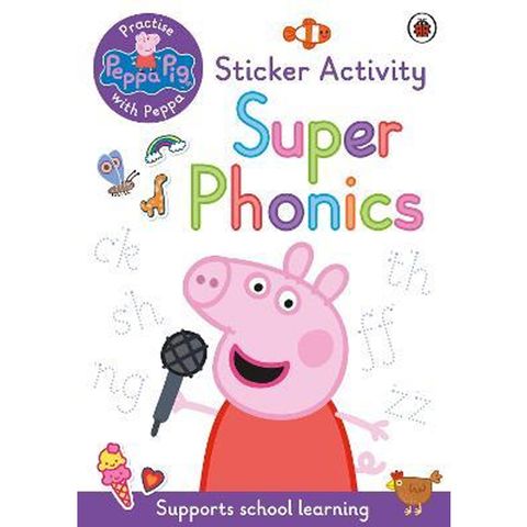 Peppa Pig: Practise With Peppa: Super Phonics : Sticker Book