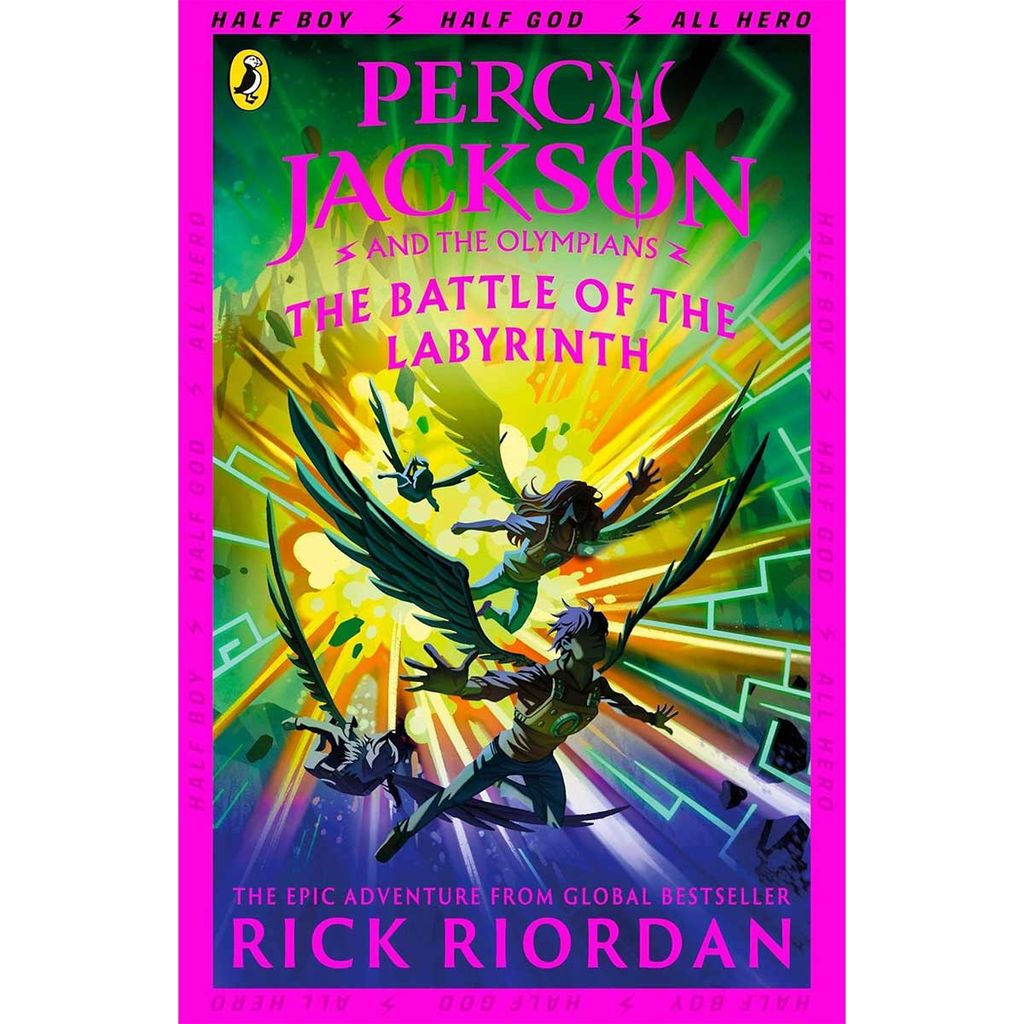 Percy Jackson And The Olympians: Percy Jackson And The Battle Of The Labyrinth (Book 4)