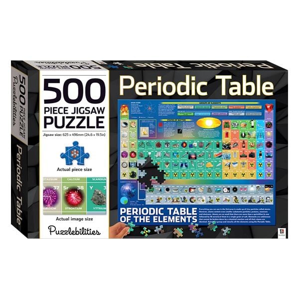 Periodic Table 500 - Piece Jigsaw Puzzle