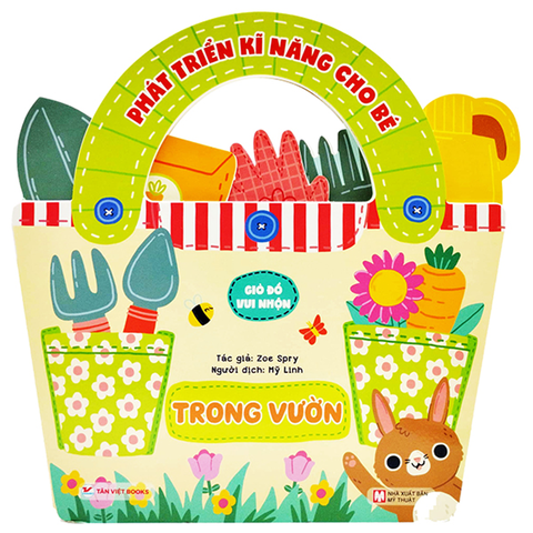 Phát Triển Kỹ Năng Cho Bé-Giỏ Đồ Vui Nhộn-Trong Vườn