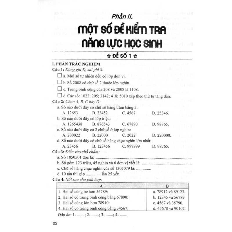Phát Triển Và Nâng Cao Toán 4 (55.000)