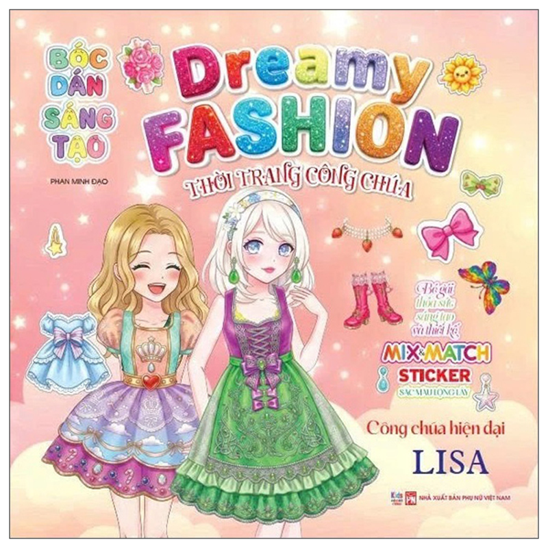 Dreamy Fashion - Thời Trang Công Chúa - Công Chúa Phép Thuật Bella - M&M Sticker