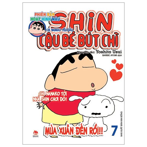 SHIN CẬU BÉ BÚT CHÌ T7-HOẠT HÌNH MÀU