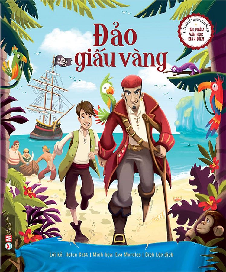 Phiên Bản Kể Lại Đầy Lôi Cuốn Của Tác Phẩm Văn Học Kinh Điển - Đảo Giấu Vàng