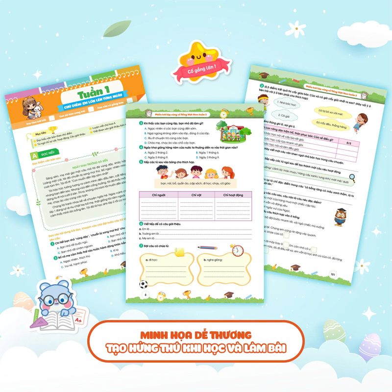 Phiếu Bài Tập Củng Cố Tiếng Việt 2 Theo Tuần