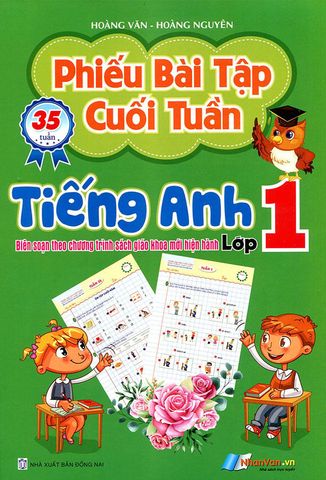 Phiếu Bài Tập Cuối Tuần - Môn Tiếng Anh Lớp 1