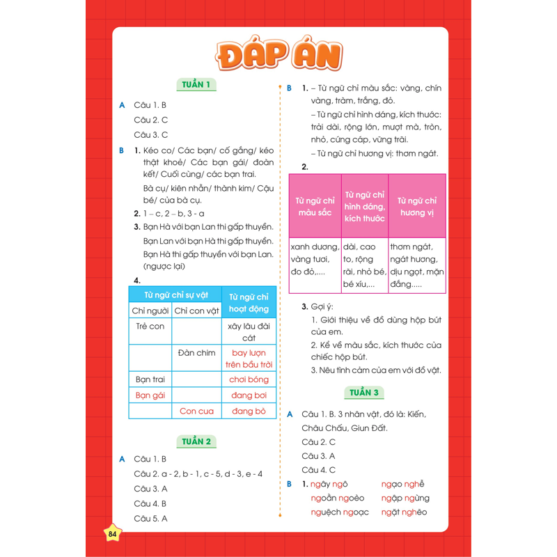 Phiếu Bài Tập Cuối Tuần Tiếng Việt 3