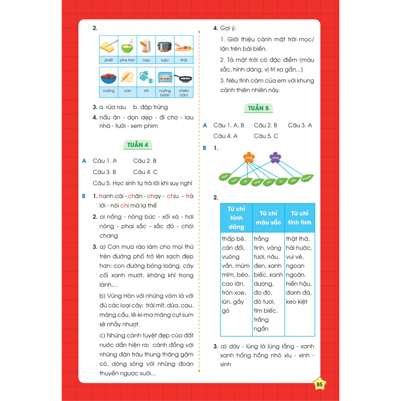 Phiếu Bài Tập Cuối Tuần Tiếng Việt 3
