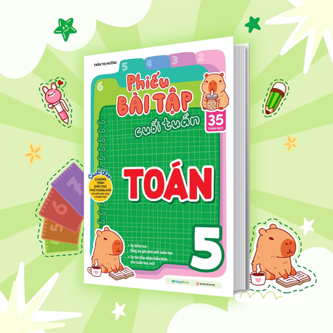 Phiếu Bài Tập Cuối Tuần Toán 5