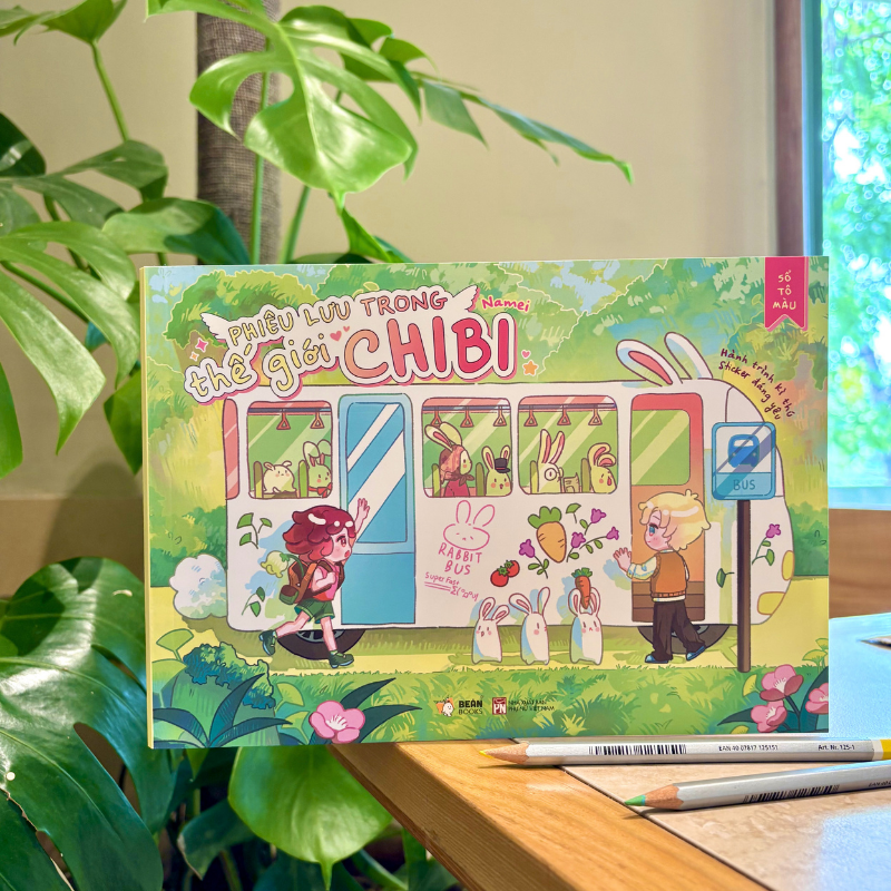 Phiêu Lưu Trong Thế Giới Chibi - Sổ Tô Màu