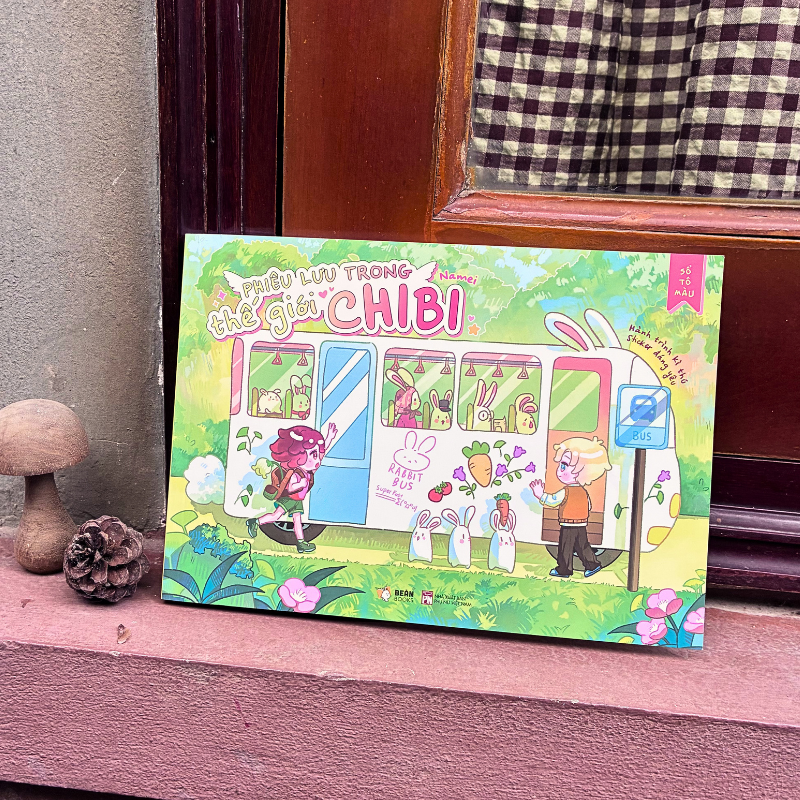 Phiêu Lưu Trong Thế Giới Chibi - Sổ Tô Màu
