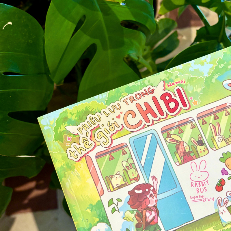 Phiêu Lưu Trong Thế Giới Chibi - Sổ Tô Màu