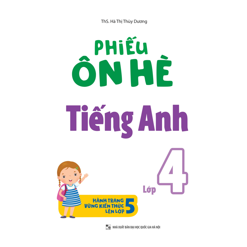 Phiếu Ôn Hè Tiếng Anh Lớp 4