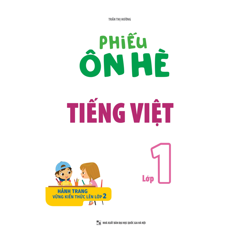 Phiếu Ôn Hè Tiếng Việt Lớp 1