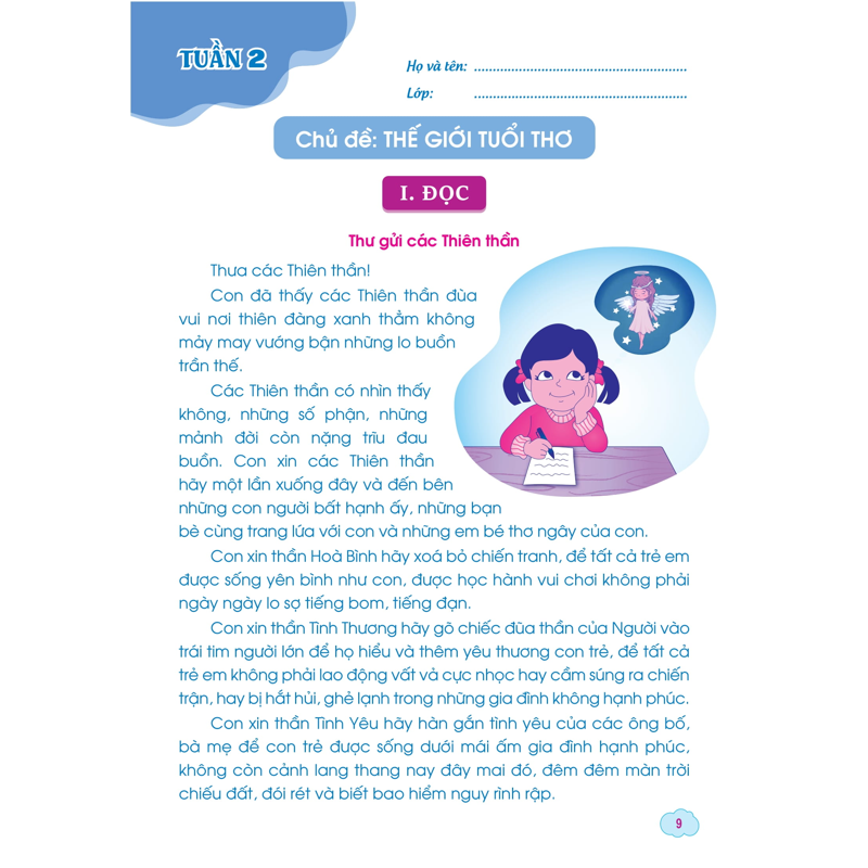 Phiếu Ôn Tập Cuối Tuần Tiếng Việt - Lớp 5 (Theo Chương Trình Giáo Dục Phổ Thông Mới)