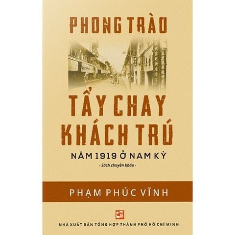 Phong Trào Tẩy Chay Khách Trú 1919 Ở Nam Kỳ