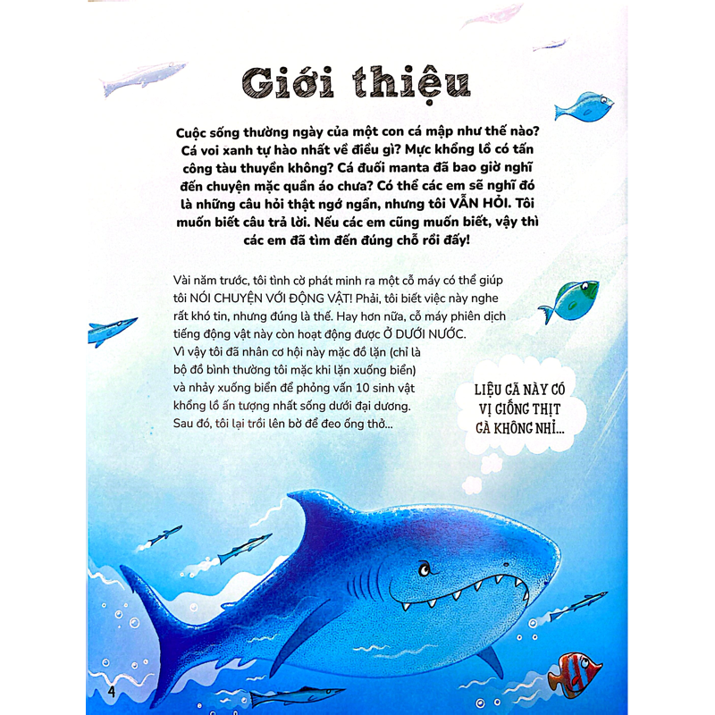 Phỏng Vấn Cá Mập Và Những Gã Khổng Lồ Nơi Đại Dương