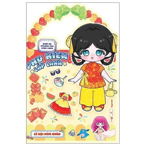Nhật Ký Sticker Của Công Chúa - Phụ Kiện Lấp Lánh - Lễ Hội Mùa Xuân
