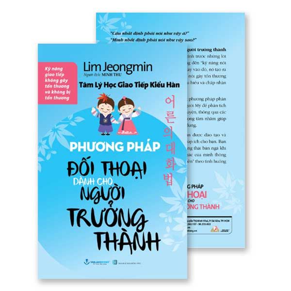 Tâm Lý Học Giao Tiếp Kiểu Hàn - Phương Pháp Đối Thoại Dành Cho Người Trưởng Thành (Tái bản năm 2025)