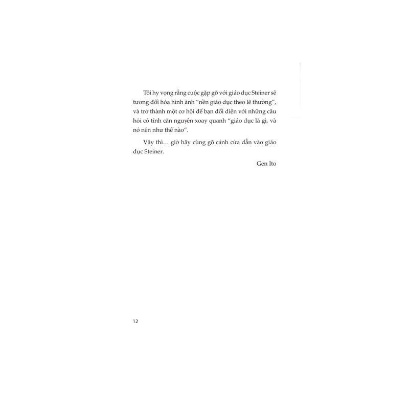 Phương Pháp Giáo Dục Steiner