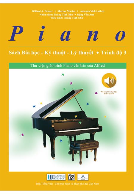 Piano: Sách Bài Học - Kỹ Thuật - Lý Thuyết (Trình độ 3)