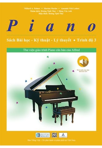 Piano: Sách Bài Học - Kỹ Thuật - Lý Thuyết (Trình độ 3)
