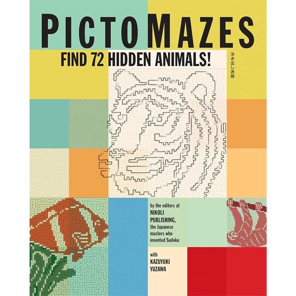 PictoMazes: Find 72 Hidden Animals!