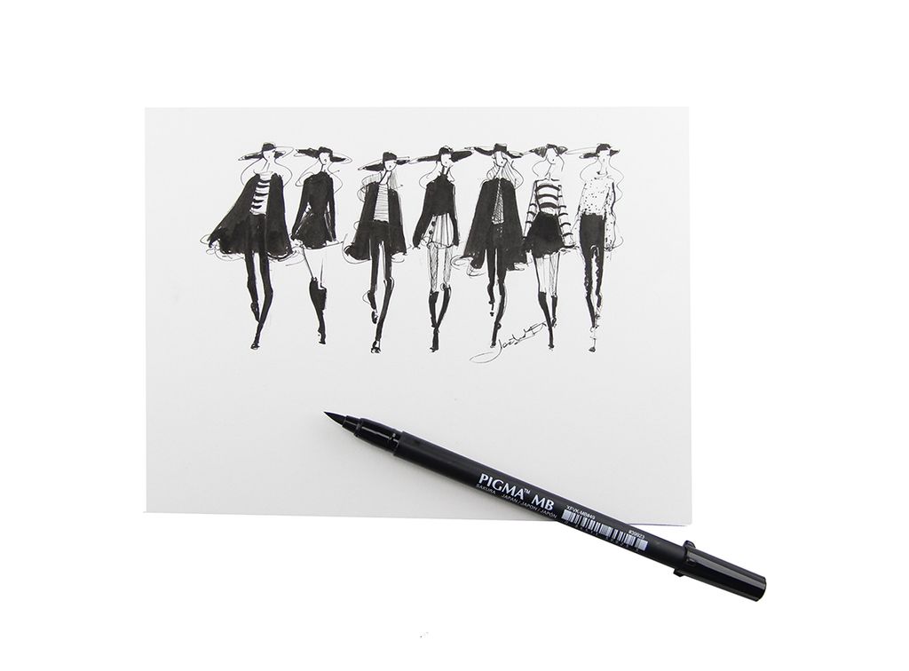 SAKURA - BÚT CỌ PIGMA, MÀU ĐEN