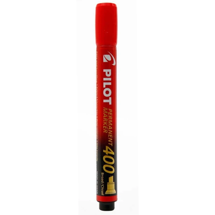 Pilot- Viết Lông Dầu Permanent Marker 400 Màu Đỏ/Sca400(12C/H)