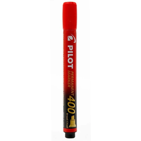 Pilot- Viết Lông Dầu Permanent Marker 400 Màu Đỏ/Sca400(12C/H)