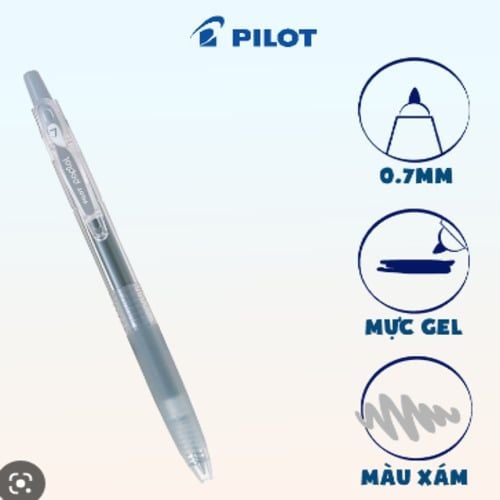 Pilot- Viết Gel Juice(0.7) Xám/Lju10F(5C/H)(Thck0323)