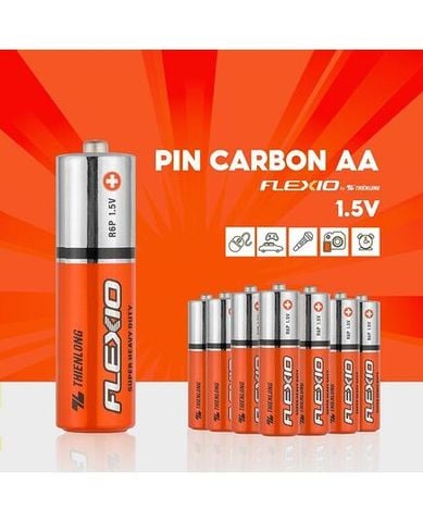 Pin Carbon Aa (Tiểu) Lốc 4 Bac-R6/4
