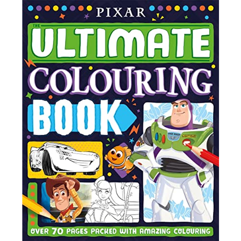 Pixar: The Ultimate Colouring Book
