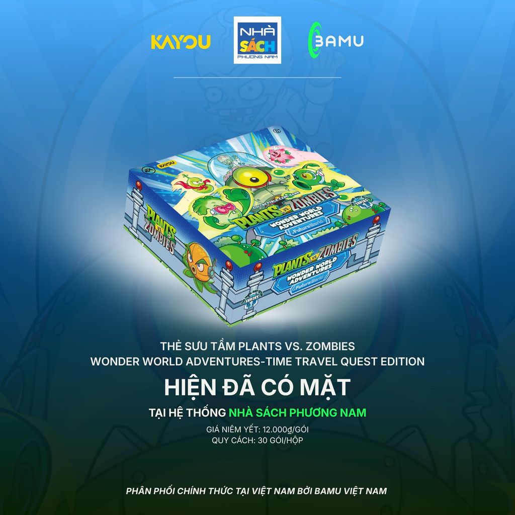 Kayou Bộ Thẻ Plants V Zombies Phiêu Lưu Diệu Kỳ Du Hành Thời Gian Mùa 1 Hh00010 (Bamu)
