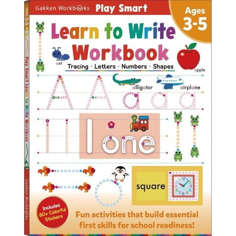 Play Smart Learn To Write Workbook