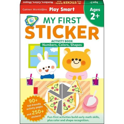 Play Smart My First Sticker Numbers, Colors, Shapes