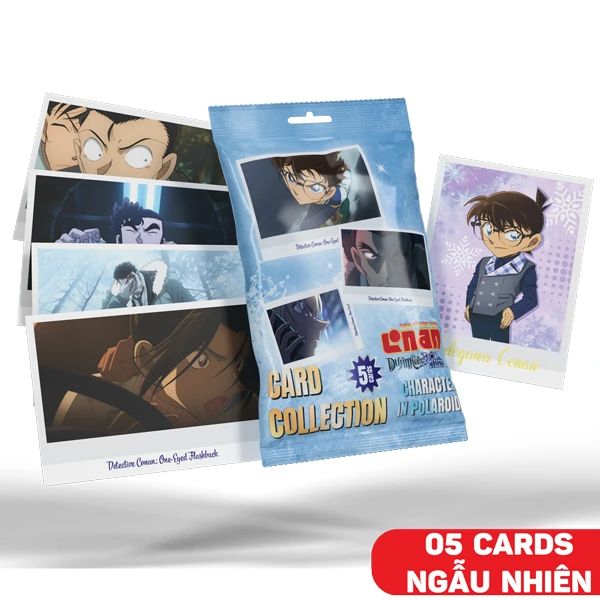 CARD COLLECTION CONAN MOVIE 28 CHARACTERS IN PHOTO BC82 (LNV)