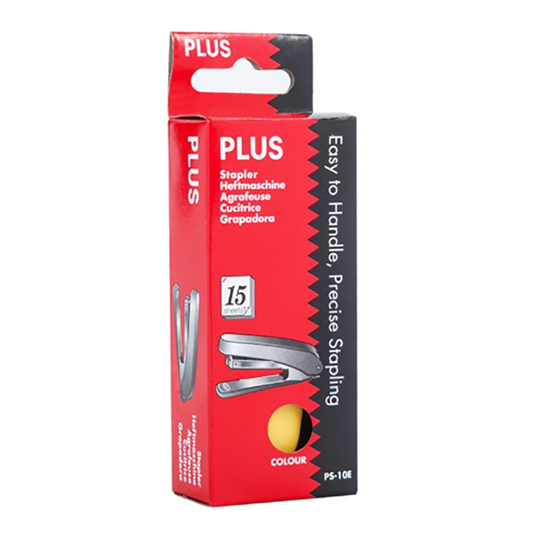 Plus - Bấm Kim PS-10E Vàng 30-083ND