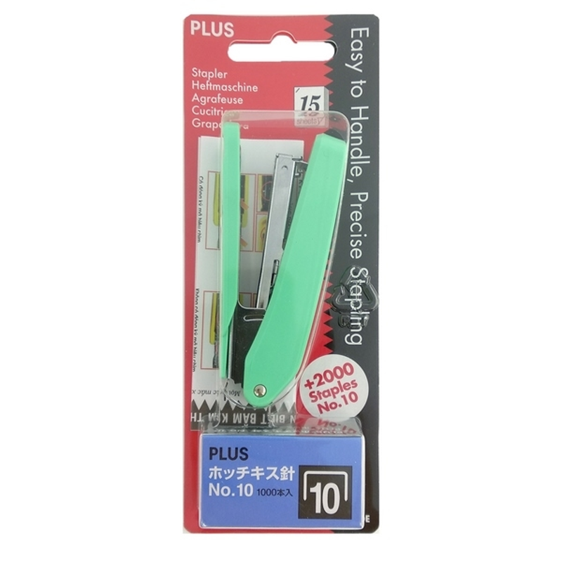 Plus - Bấm Pitahit 30-V947 Hồng + 1 Hộp Kim
