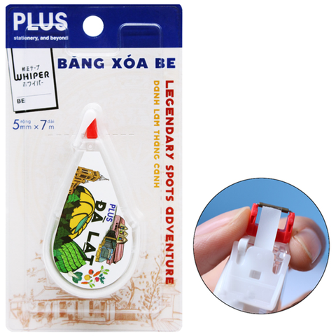 Plus - Băng Xóa WH-BE Legendary Spot 5mm x 7m 100-V043