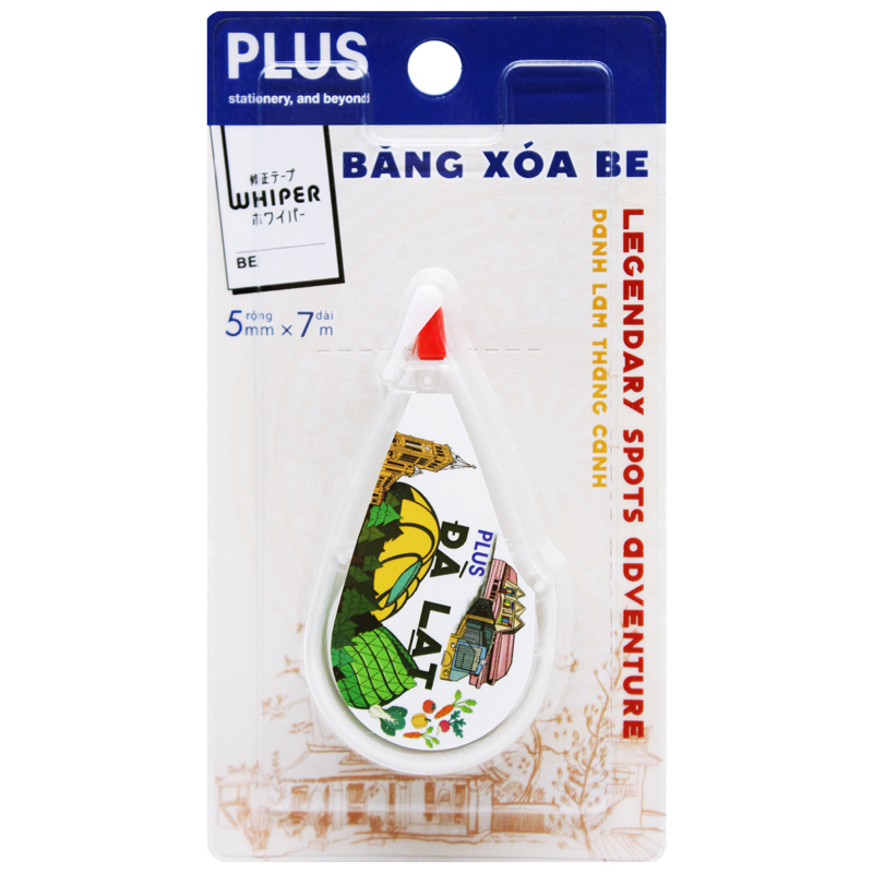 Plus - Băng Xóa WH-BE Legendary Spot 5mm x 7m 100-V043