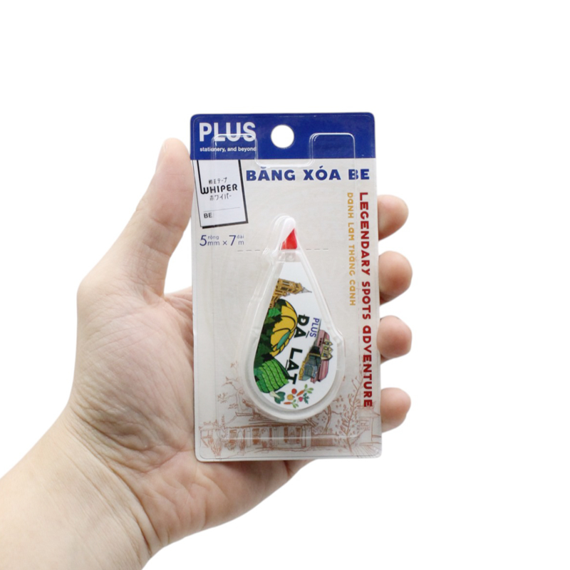 Plus - Băng Xóa WH-BE Legendary Spot 5mm x 7m 100-V043