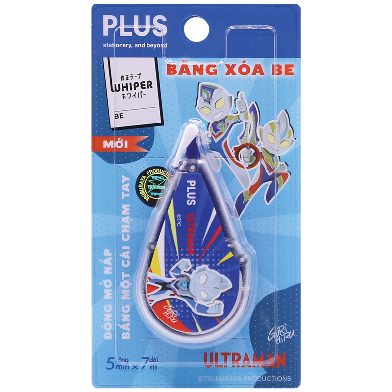 Plus - Băng Xóa WH-BE Ultraman 5mm x 7m 100-V038