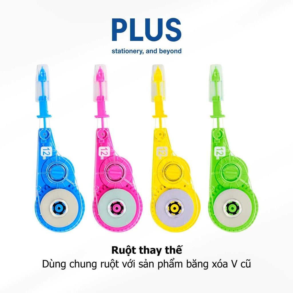 Plus - Băng Xóa Whiper V (5mm x 12m) 100-V039 AS