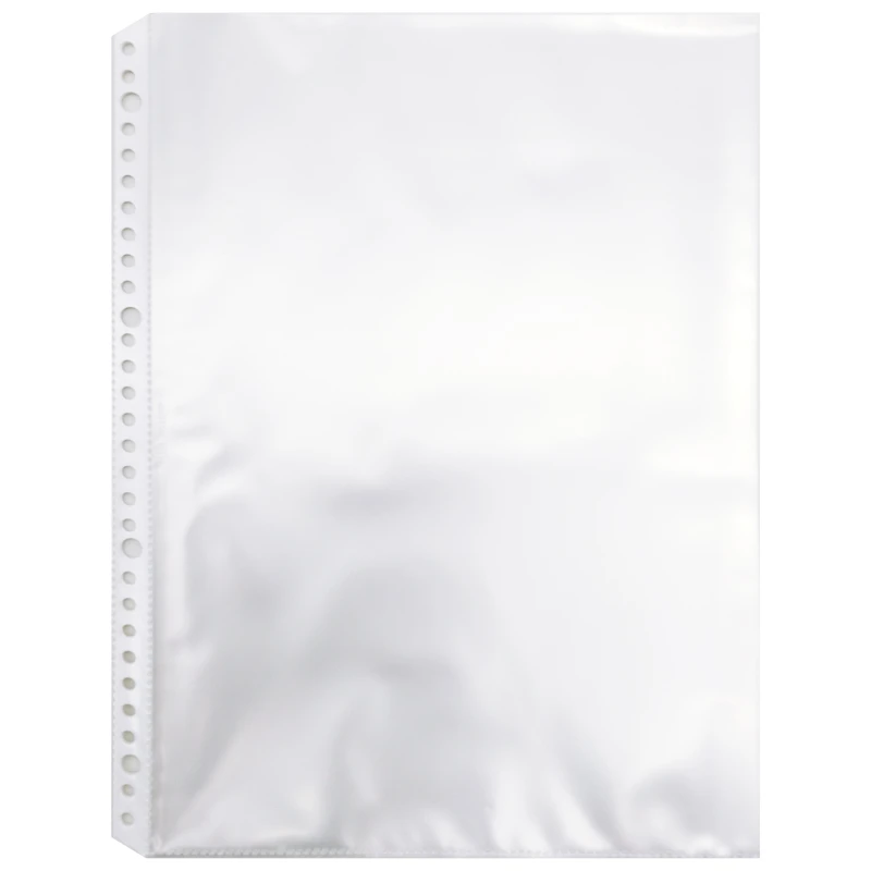 Plus - Bìa Lá Lỗ A4 10Pcs Set 70 92-372A