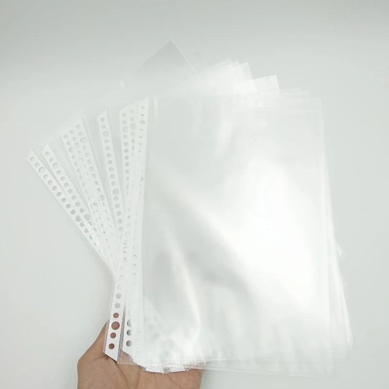 Plus - Bìa Lá Lỗ A4 10Pcs Set 50 92-372B